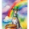 Edge Collections - 11.25" X 15.50" - Multicolor - Decorative Greyhound St Patrick's Day - 1 Piece